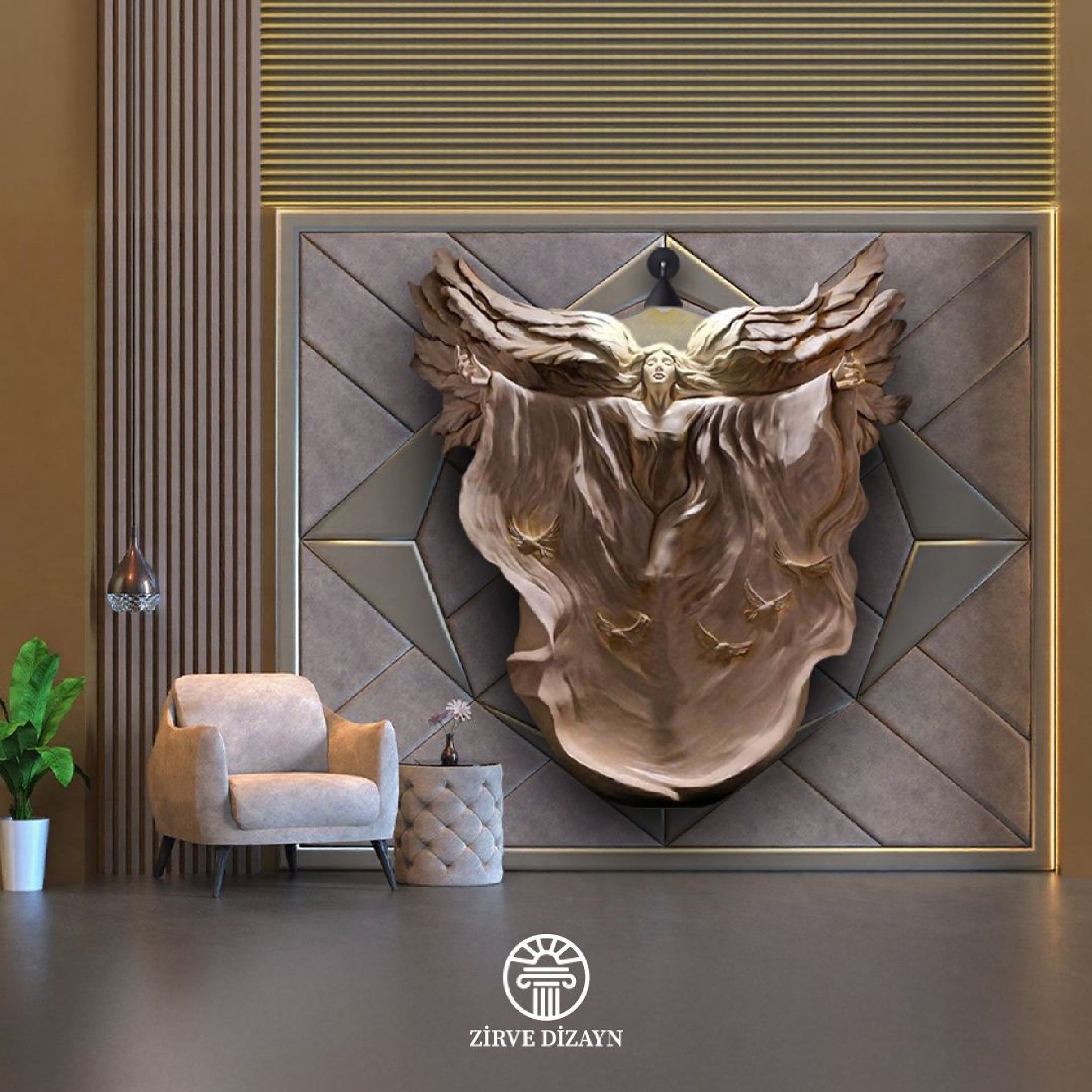 Amaris Duvar Meleği - Sanatsal ve Ruhani Bir Dokunuş