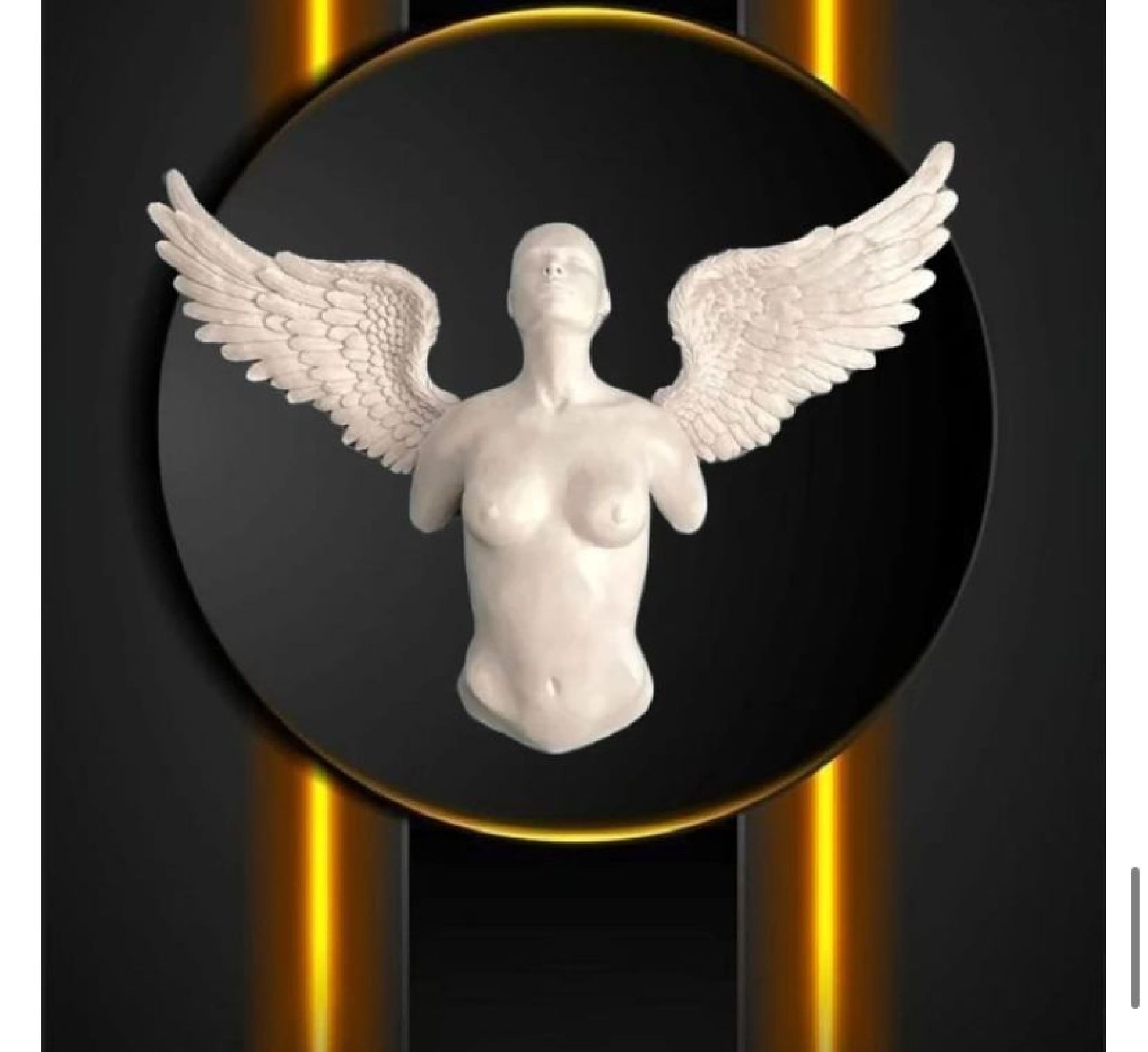 Soyut Duvar Büstü – Sanatın Minimalist Dokunuşu