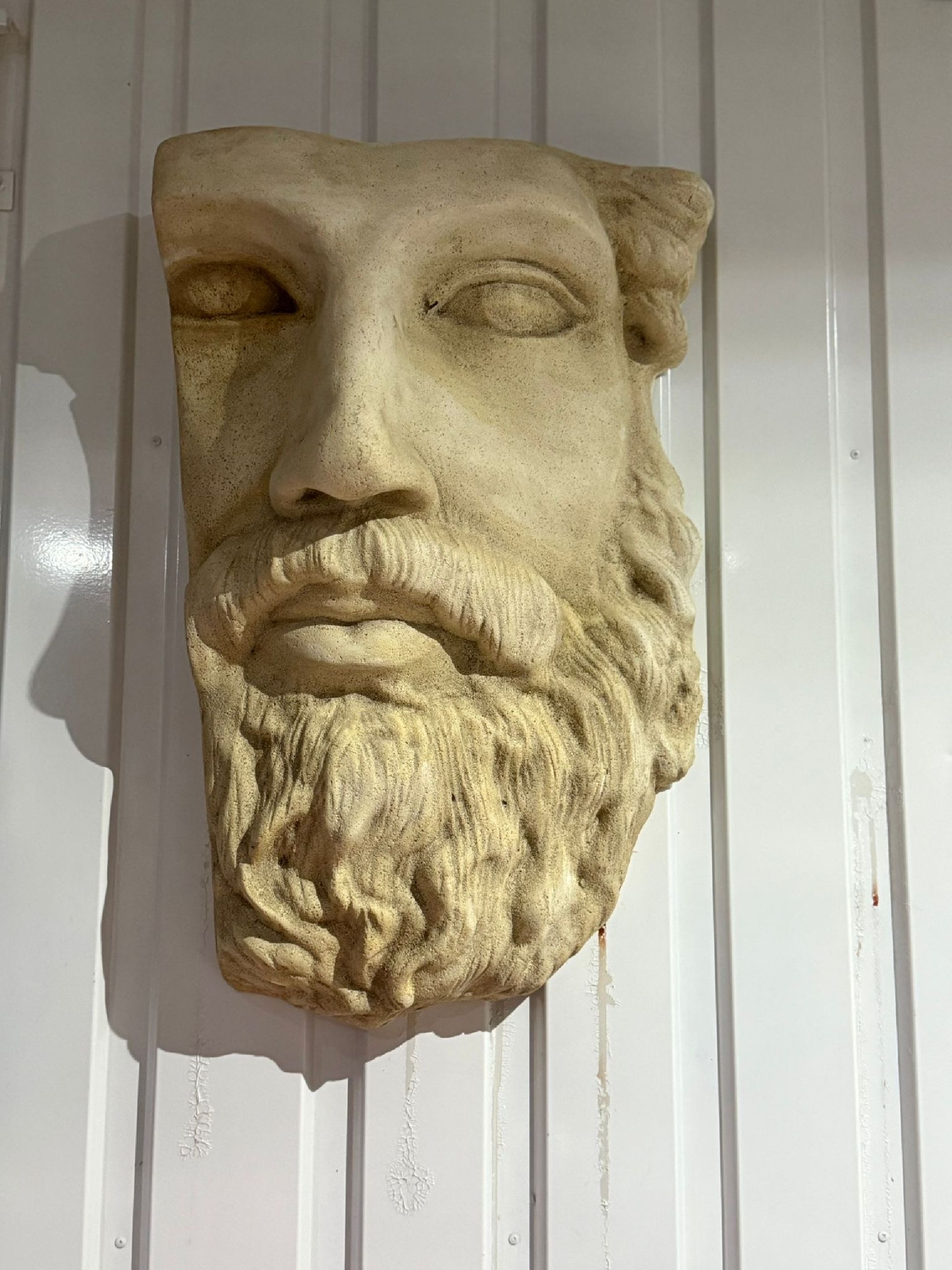 Zeus yüz heykeli - roma tarihinin duvar sanatı ile buluşması